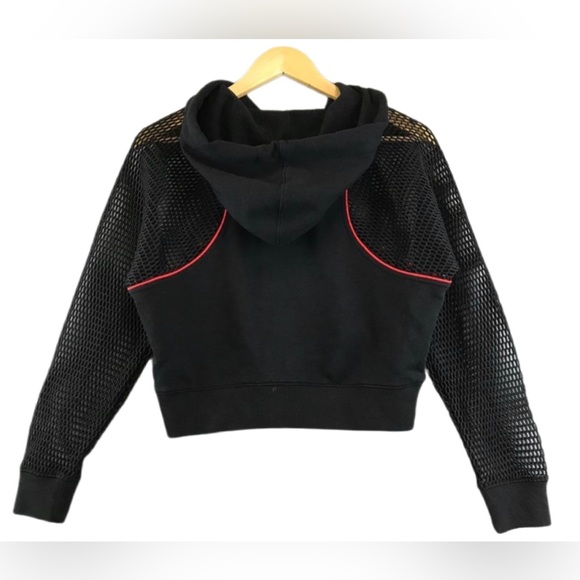 GOOD AMERICAN Mesh Hoodie - Picture 3 of 7